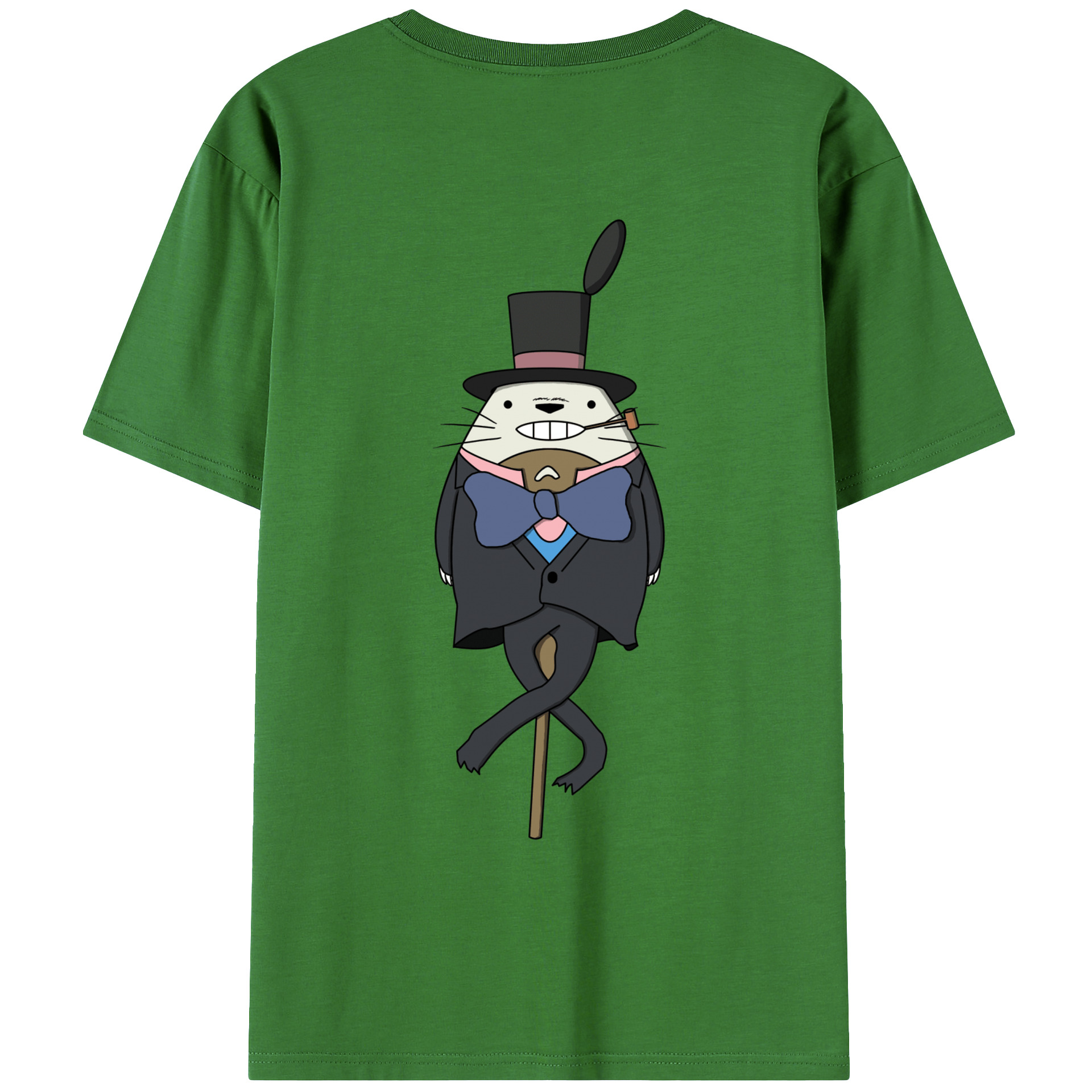 （画像用） となりのトトロ 草壁メイ 草壁サツキ My Neighbor Totoro Satsuki Kusakabe Mei Kusakabe レディース半袖Tシャツ(バックプリント)